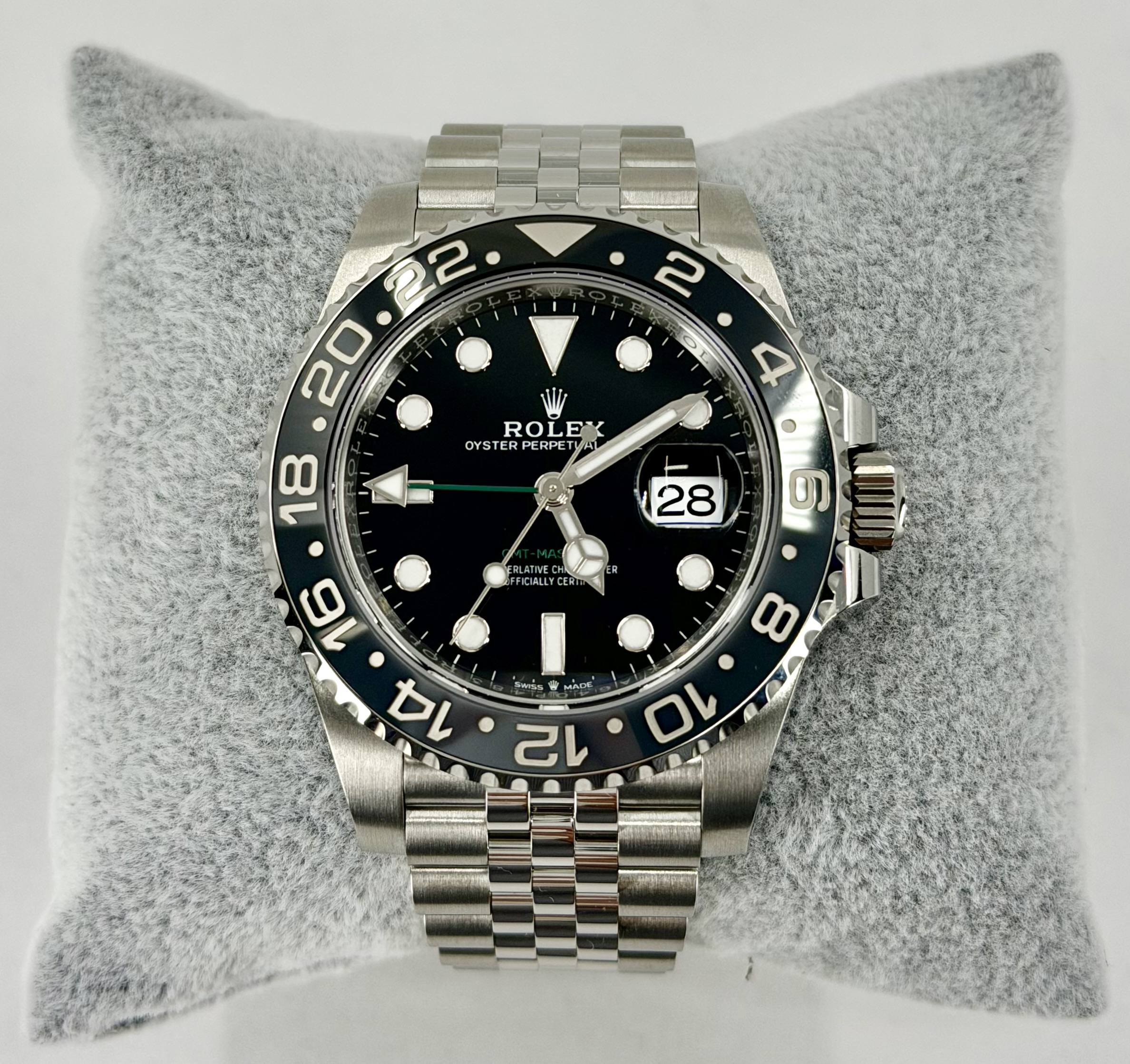 Rolex GMT-Master II Ref. 126710GRNR &ldquo;Bruce Wayne&rdquo; &ndash; Jubilee Bracelet, June 2026