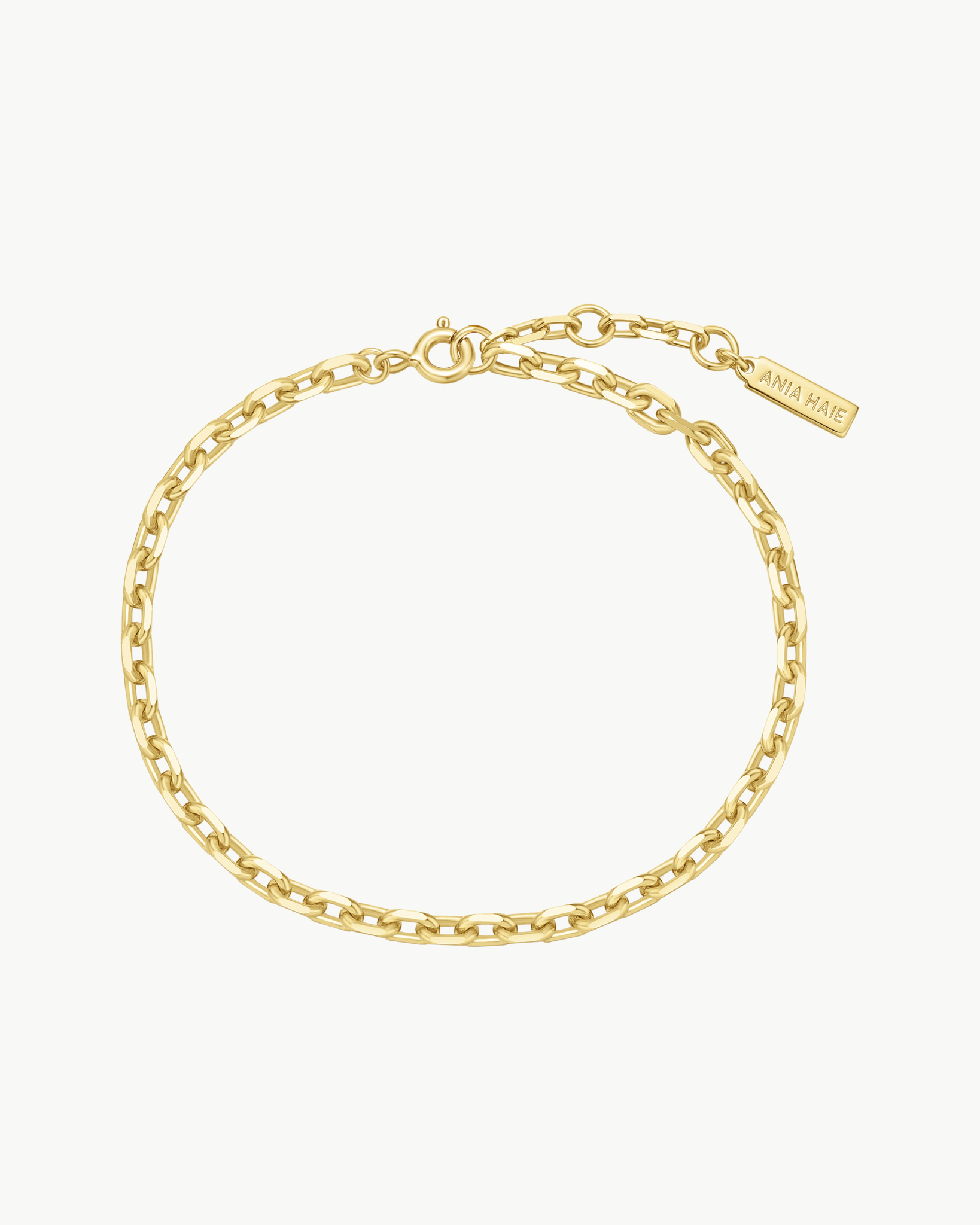 ANIA HAIE GOLD MEDIUM CHAIN BRACELET