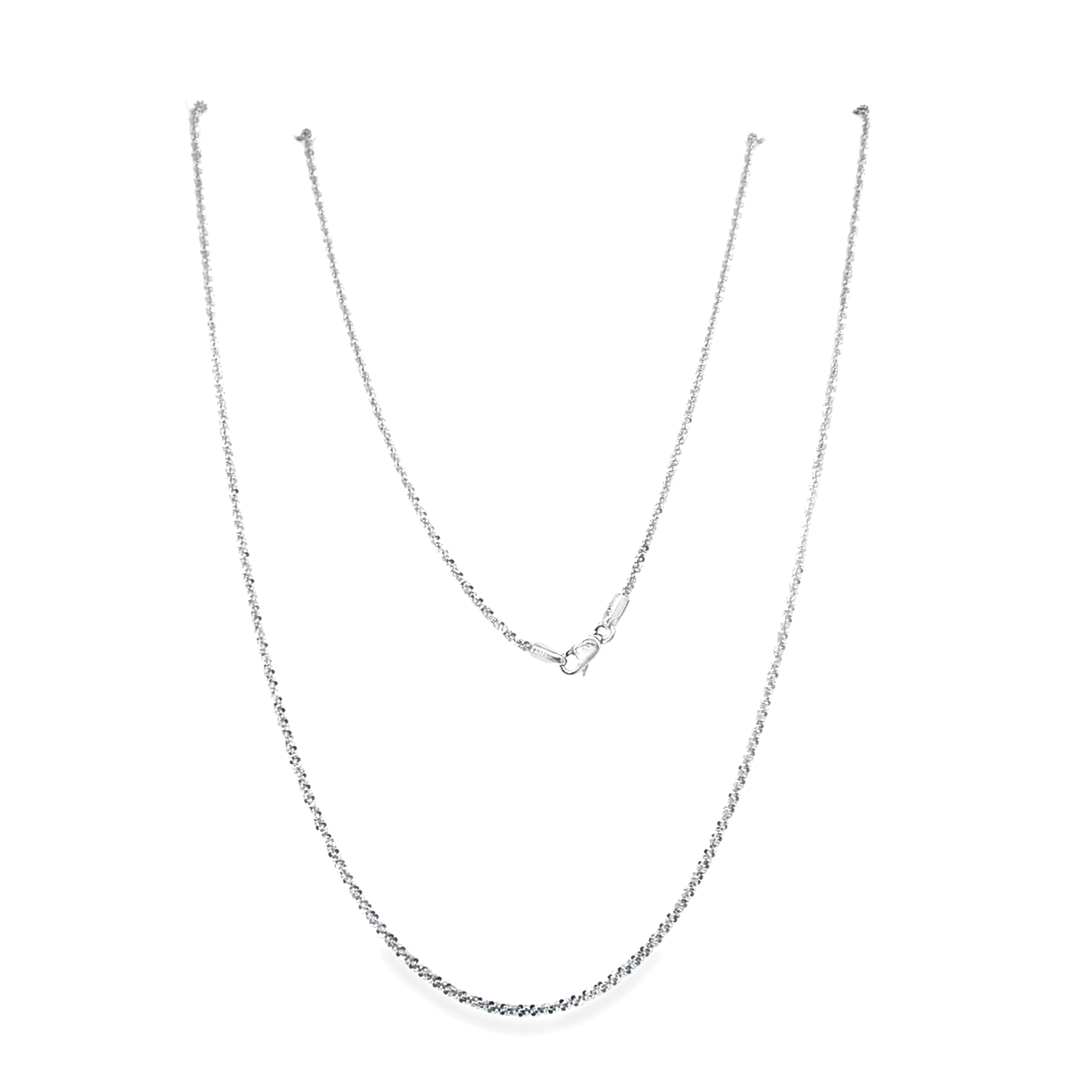 1.5MM SPARKLE CHAIN 18 NECKLACE 14KW