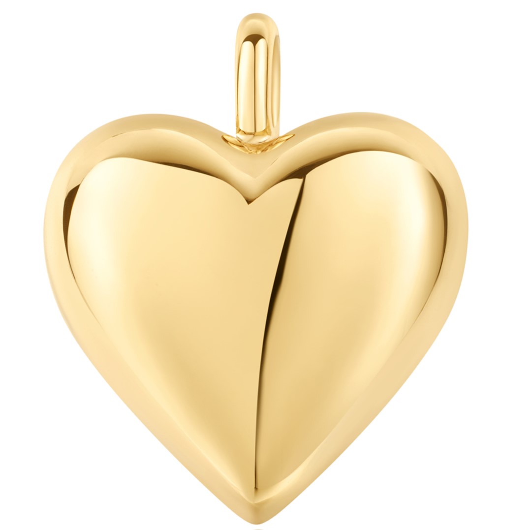 ANIA HAIE GOLD DOME HEART CHARM