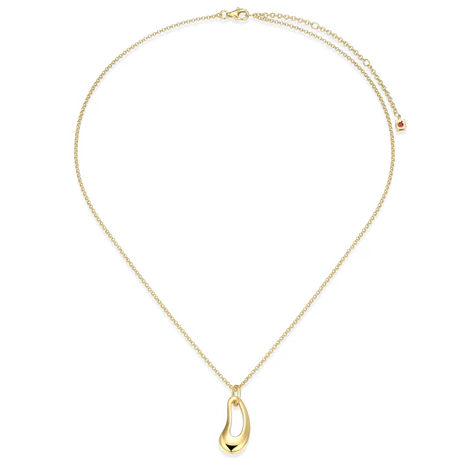 ELLE OASIS YELLOW GOLD PLATED 17+3" PENDANT NECKLACE