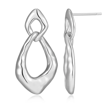 ELLE CELESTE SILVER POST EARRINGS