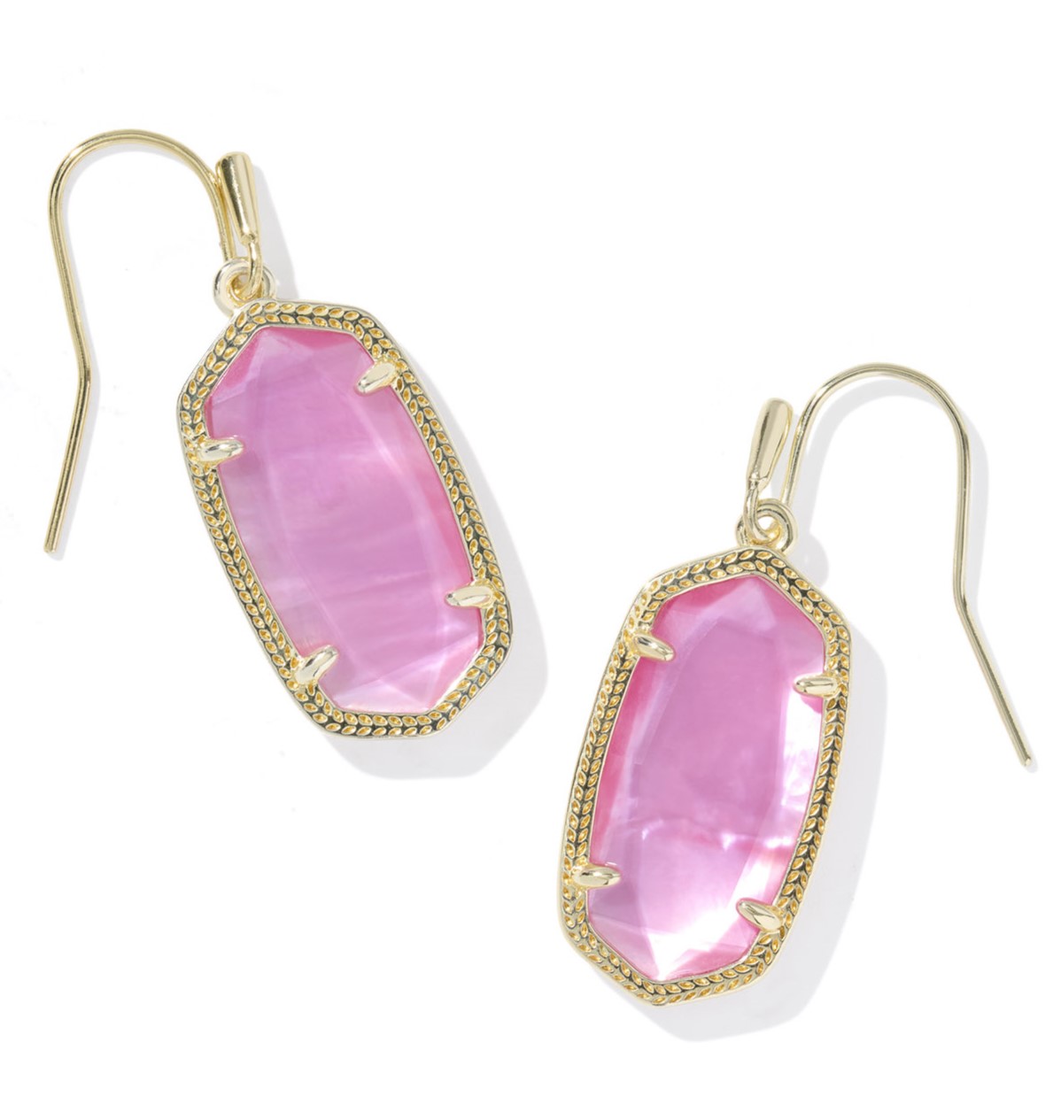 KENDRA SCOTT DANI AZALEA ILLUSION GOLD TONE EARRINGS