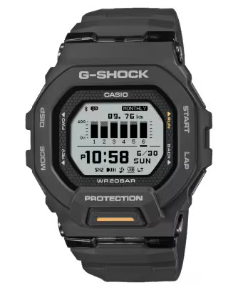 CASIO G-SHOCK MOVE DIGITAL STEP TRACKER  BLACK RESIN WATCH
