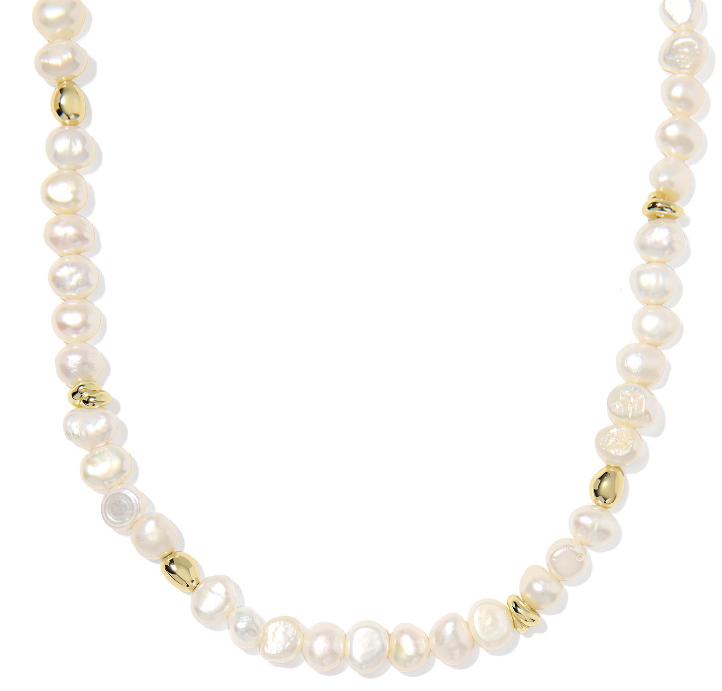 KENDRA SCOTT GABRIELLA FRESHWATER PEARL STRAND GOLD TONE
