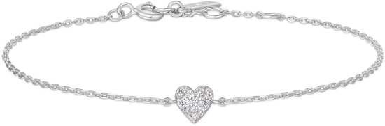 ANIA HAIE SILVER SWEETHEART PAVE BRACELET