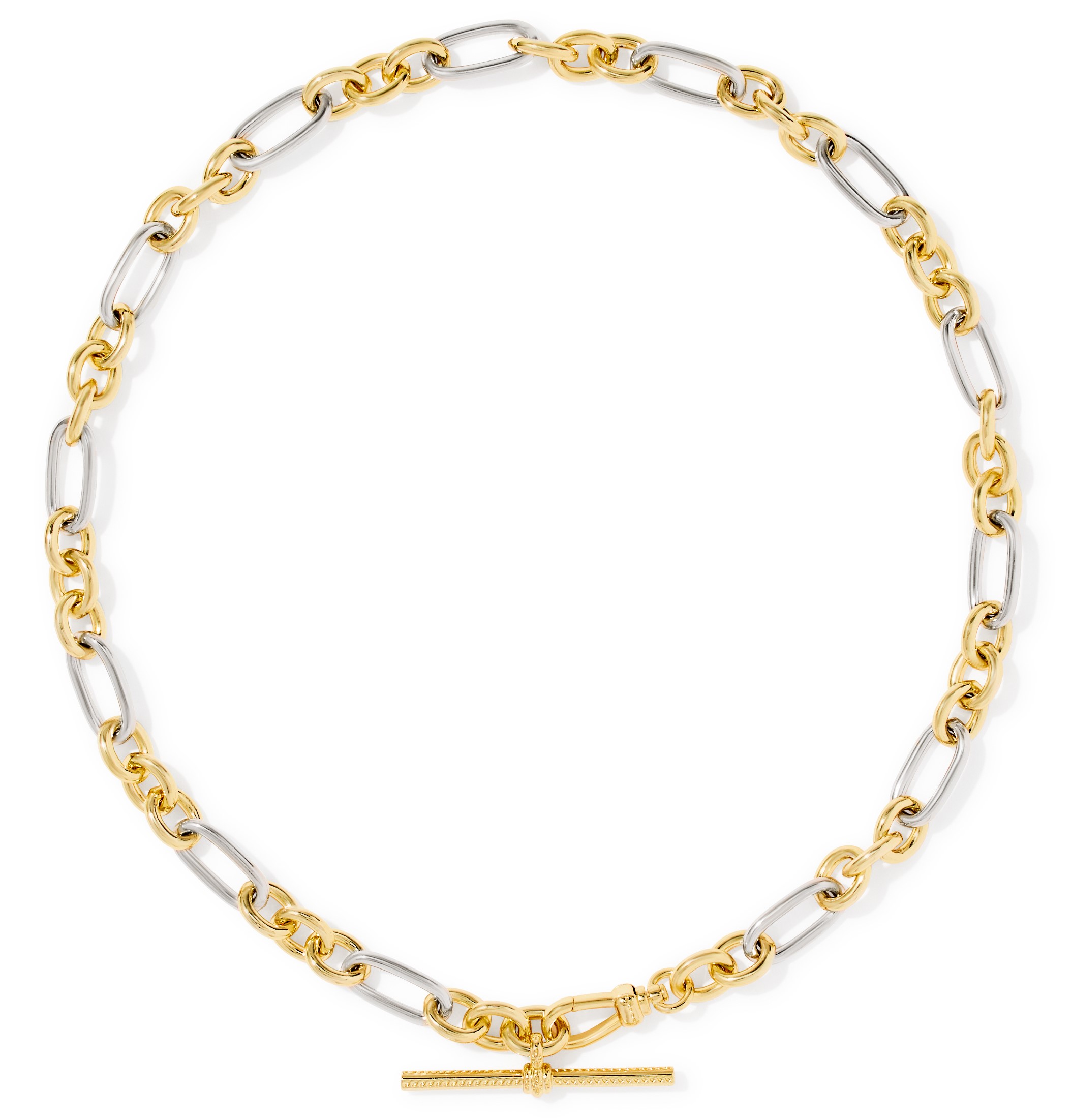 KENDRA SCOTT EMBRY MIXED METAL CHAIN NECKLACE