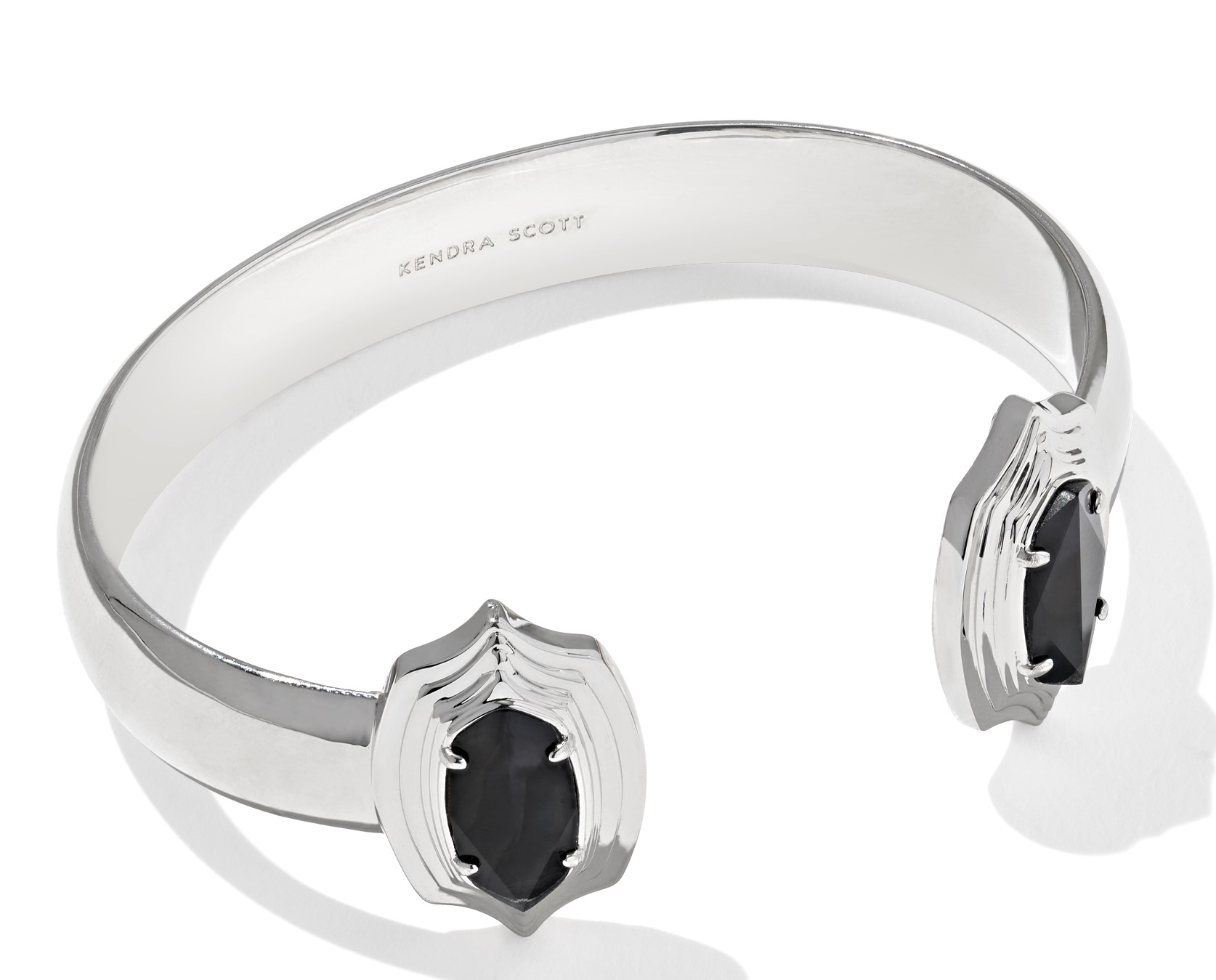 KENDRA SCOTT ELTON DARK INDIGO ILLUSION RHODIUM CUFF