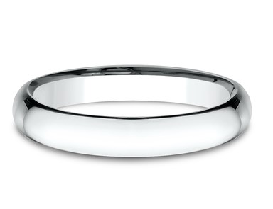LDS 3MM LOW-DOME COMFORT-FIT WEDDING BAND SIZE 5 14KW